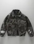 Ambassador Jacket - Rustic Finish, Front Zip - 1
