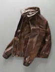 Ambassador Jacket - Rustic Finish, Front Zip - 2