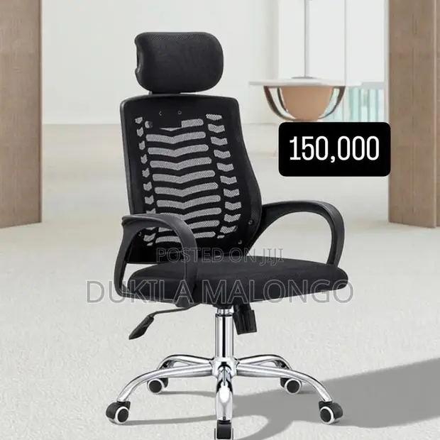 Zuo Modern Office Chair - Black, Swivel Base - 1