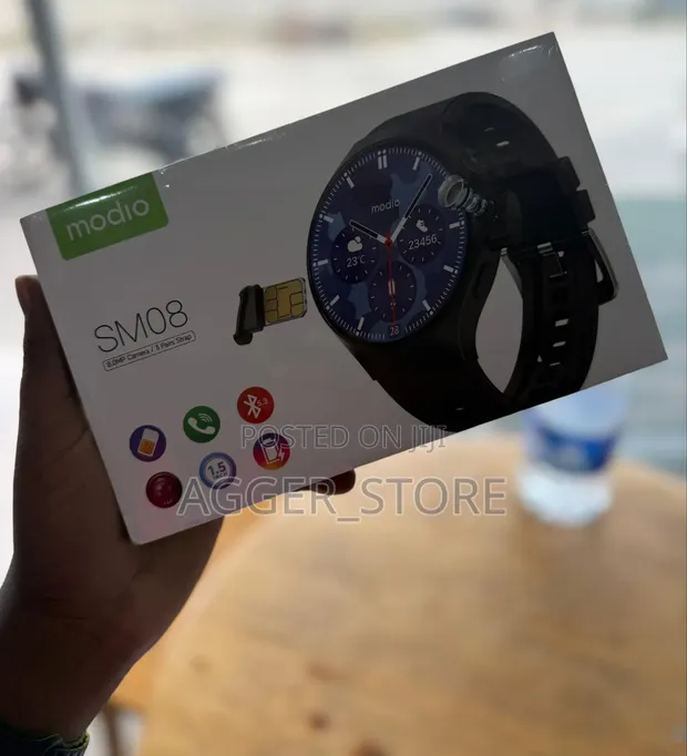 Modio SM08 Smartwatch with SIM Card - 1