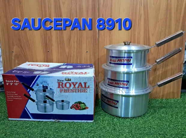 New Royal Prestige 3-Piece Cookware Set - 1
