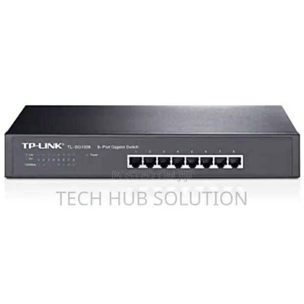TP-Link LS109P 9-Port PoE+ Switch - 1