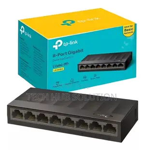 TP-Link LS1008G 8-Port Gigabit Desktop Switch