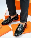 Men's Clarks Moccasins - Leather, Brand New - 4
