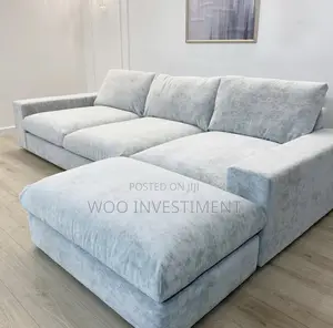 Modern L-Shape Sofa - Durable Quality