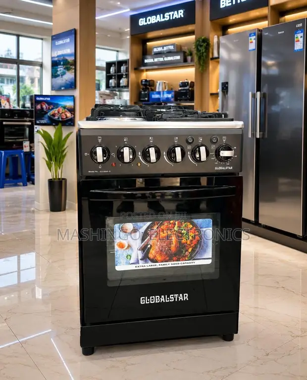Global Star 50x50 Gas Cooker with Electric Oven - 1
