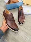 Viatu vya Ngozi vya Wanaume vya Bally & Clarks Moccasins - 3