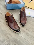 Viatu vya Ngozi vya Wanaume vya Bally & Clarks Moccasins - 4