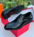 Renato Castello Men's Leather Moccasins - Black - 3