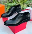 Renato Castello Men's Leather Moccasins - Black - 4
