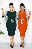 Short Dress - Mitindo ya Ofisi na Mtaani - 1