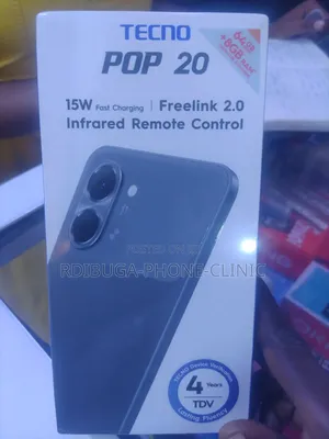 New Tecno Pop 20 64GB Black