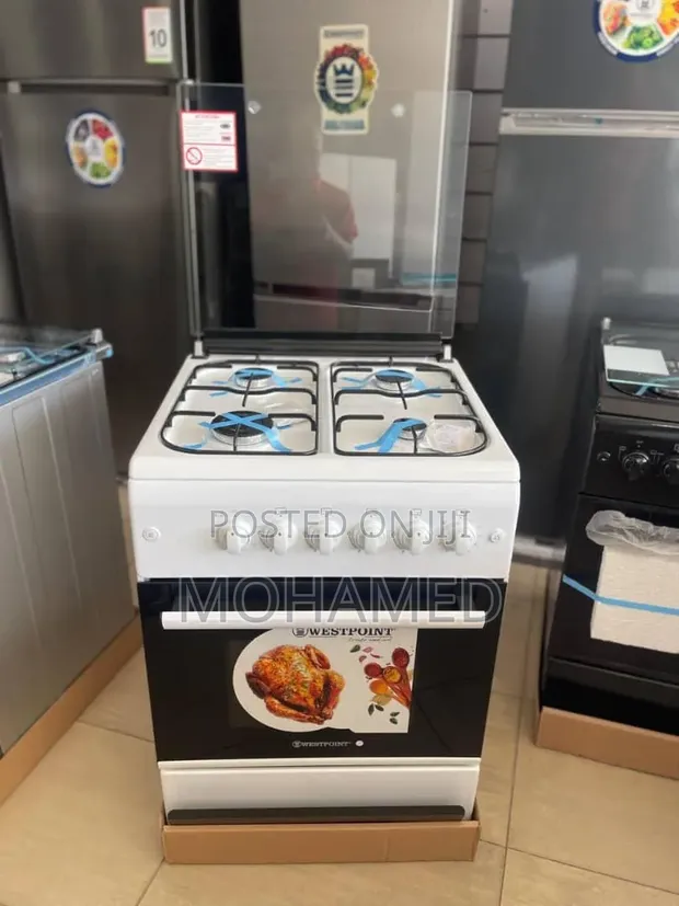 Westpoint Gas Cooker with Oven 60x60cm White - 1
