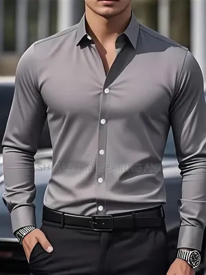 Classic Men's Cotton Casual Shirt