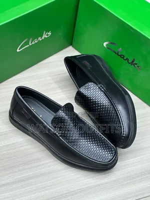Men's Clarks Leather Moccasins - Size 40-46