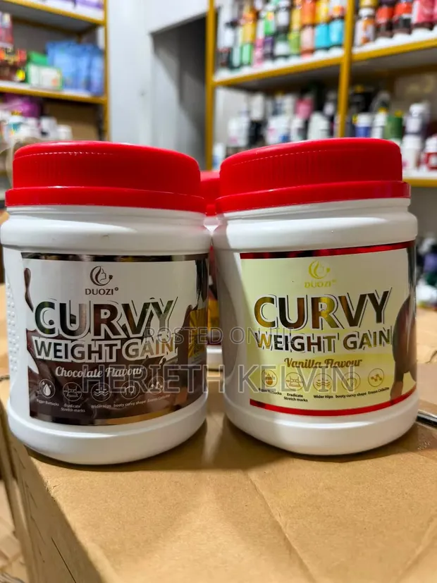 Curvy Weight Gain Powder - Chocolate & Vanilla - 1
