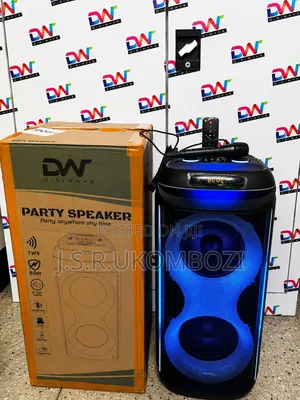 Digiwave Rechargeable Party Music System 120W with Wired Mic