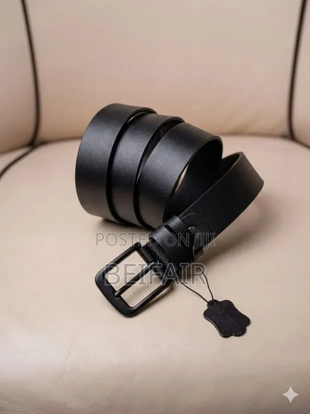 Leather Belt - Men's Waist Belt - 1