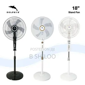 Dolphin Free Standing Fan 18"