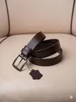 Coffee Leather Belt - 1