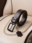 Durable Leather Waist Belt - Men's - 3
