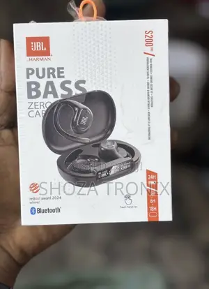 JBL Pure Bass S200 Earphone Zinazotumia waya - Mpya Kabisa
