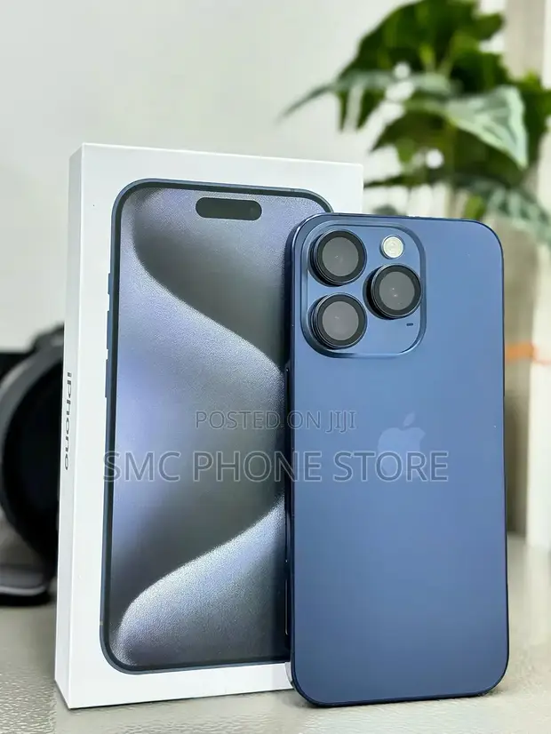 New Apple iPhone 15 Pro 128GB Blue - 1