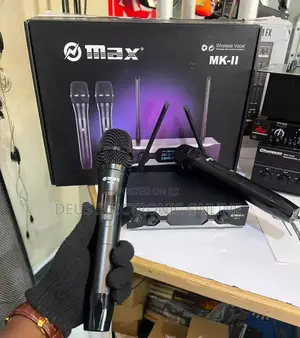 Omax Mk II Wireless Microphone (50-80m)