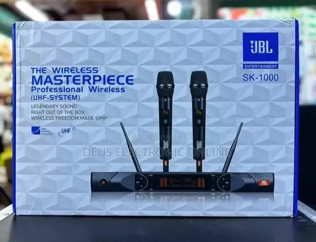 JBL SK-1000 Wireless Microphone (50-100m Range) - 1