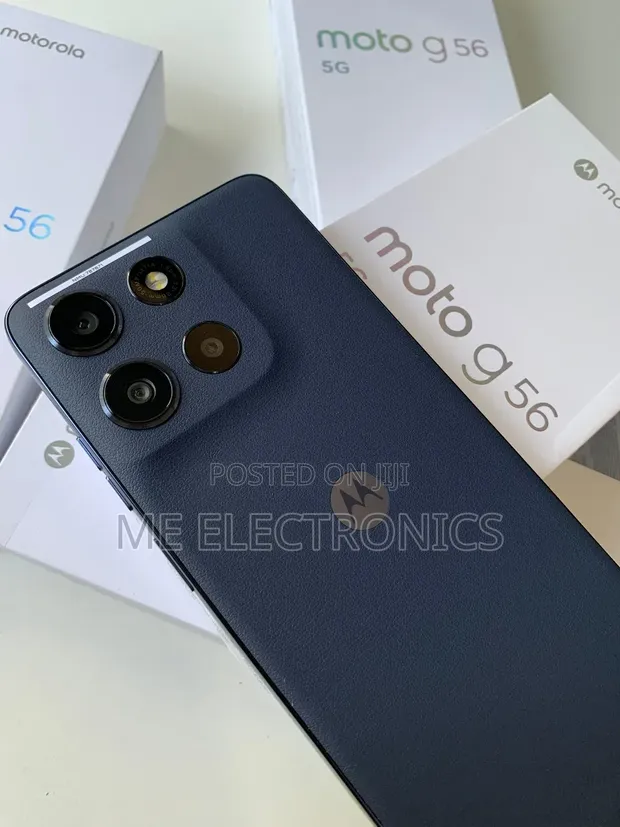 Motorola Moto G56 256GB Mpya Nyeusi - 1
