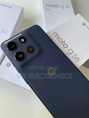 Motorola Moto G56 256GB Mpya Nyeusi