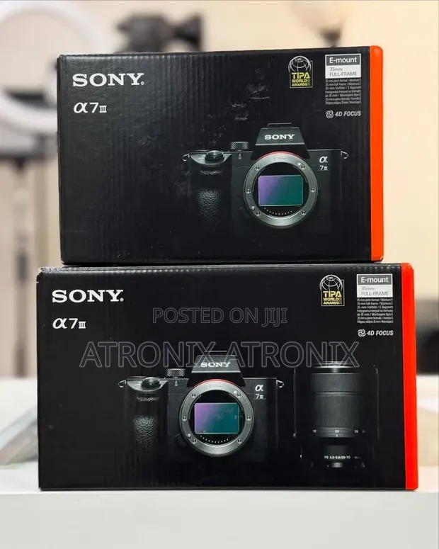 Sony A7iii Mirrorless Camera Body - 1