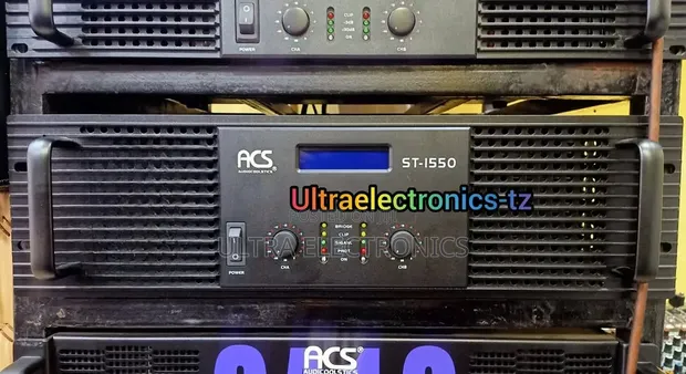 ACS Professional ST-1550 6800W Power Amplifier - 1