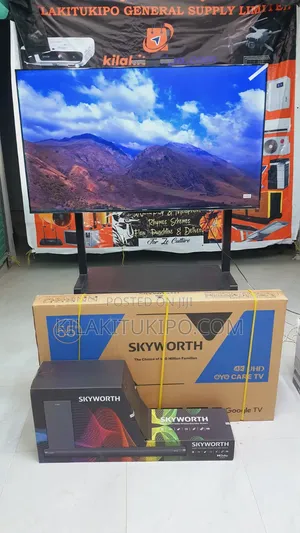 Skyworth 55" 4K UHD Smart TV with Couple Soundbar