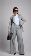 Displayed Women's Classic Suit - 5