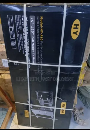 HY-A10 Full Motion Cantilever TV Wall Mount Bracket (75"-120")