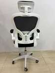 Ergonomic Mesh Office Chair with White Frame (Model 617A) - 2