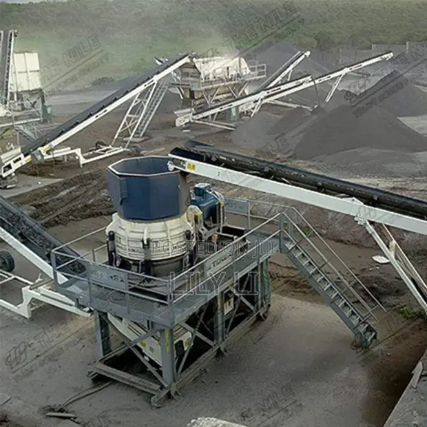200tph Complete Fixed Stone Crushing Production Line - 1