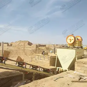Complete 200 TPH Limestone Quarry Crusher Production Line