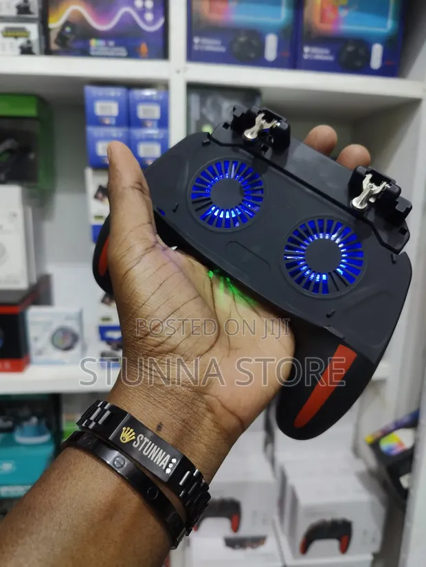 Double Fan Gaming Handle - 1