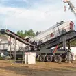 Mobile Wheeled Impact Crushing Plant with Vibrating Screen - 1