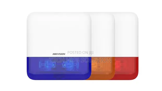 Hikvision DS-PS1-E-WE Wireless Intrusion Alarm Siren - 1
