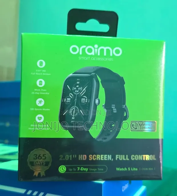 Oraimo Smart Watch - New, 7-Day Battery - 1