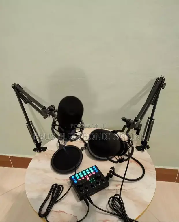 Broadcasting Condenser Microphone Set - 1