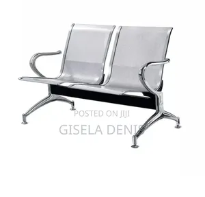 2-Seater Metal Waiting Bench