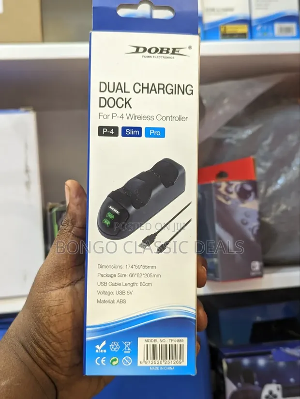 PS4 Dual Charging Dock Station - 1