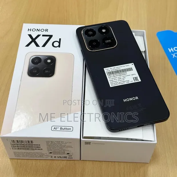 Honor X7d Mpya 256GB Nyeusi - 1
