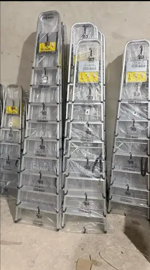 Aluminium A-Frame Ladder - 9ft, 5 Steps