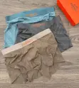 Prada Boxers za Wanaume - Kiuno cha Elastic, Seti za Rangi 3 - 3
