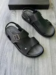 Men's Clarks Leather Sandals - Brown - 2